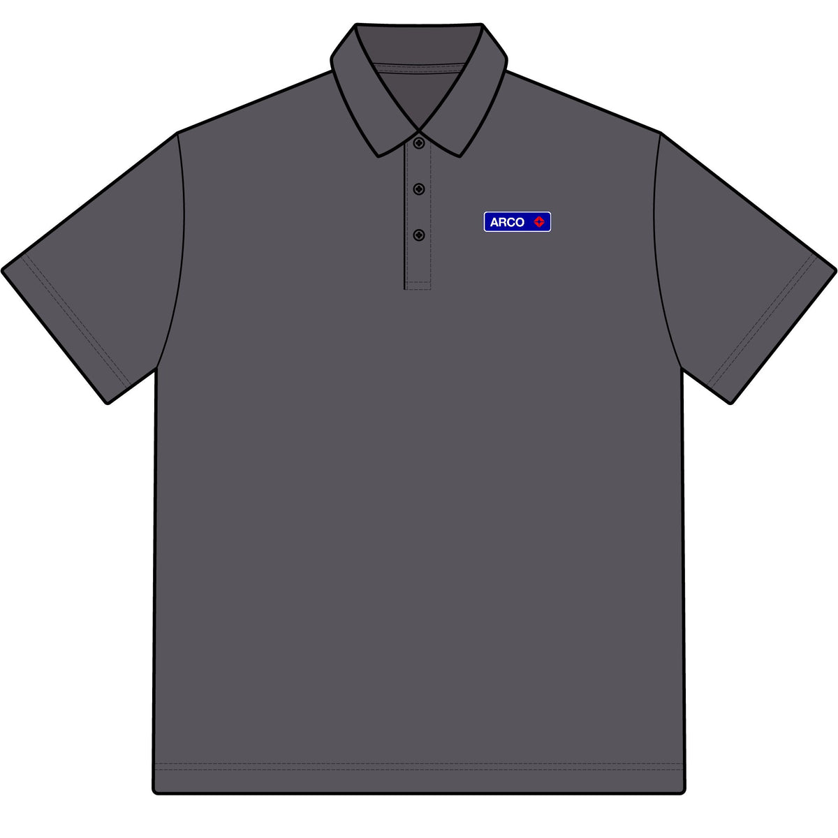 Atlantic Richfield Company (ARCO) Cotton Polo Shirt