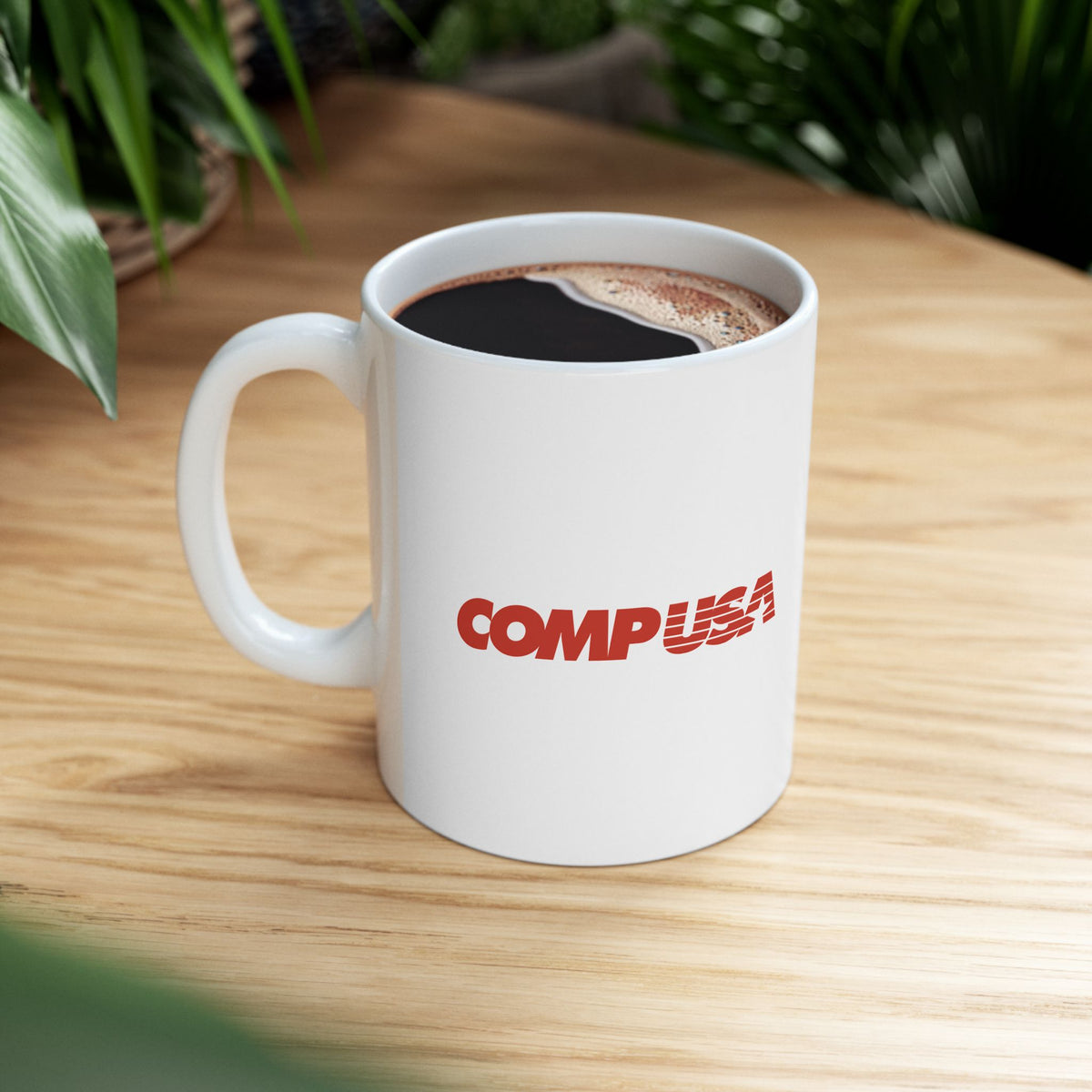 CompUSA Ceramic Coffee Mug