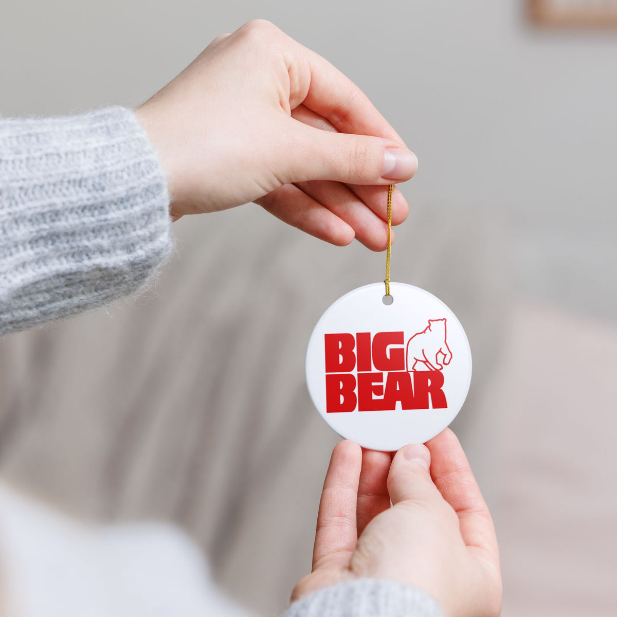 Big Bear Stores Ceramic Ornament