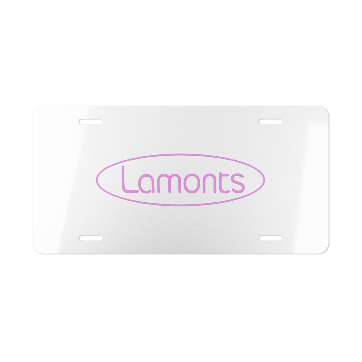 Lamonts Vanity License Plate