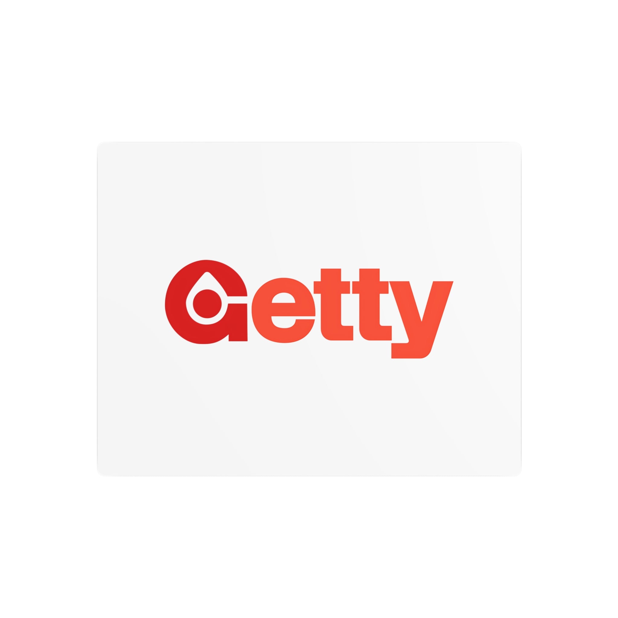 Getty Oil Metal Sign