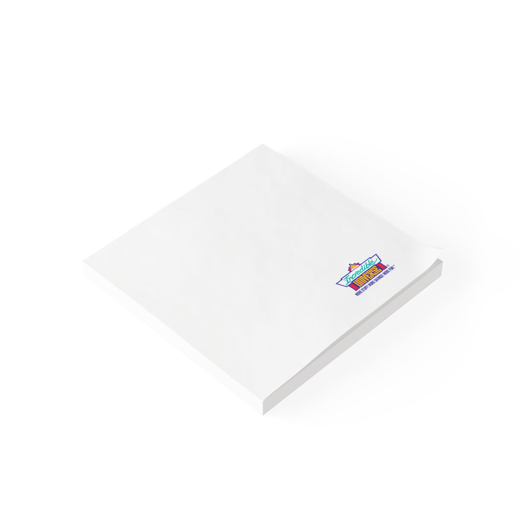 Incredible Universe Sticky Post-it Note Pad