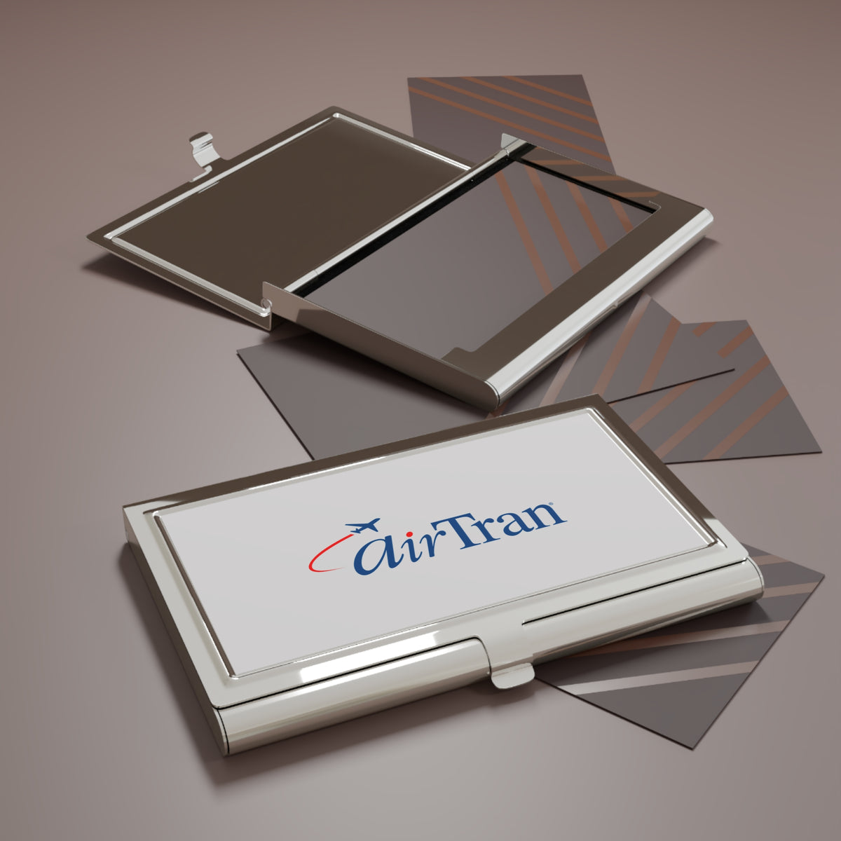 AirTran Airways Metal Business Card Holder