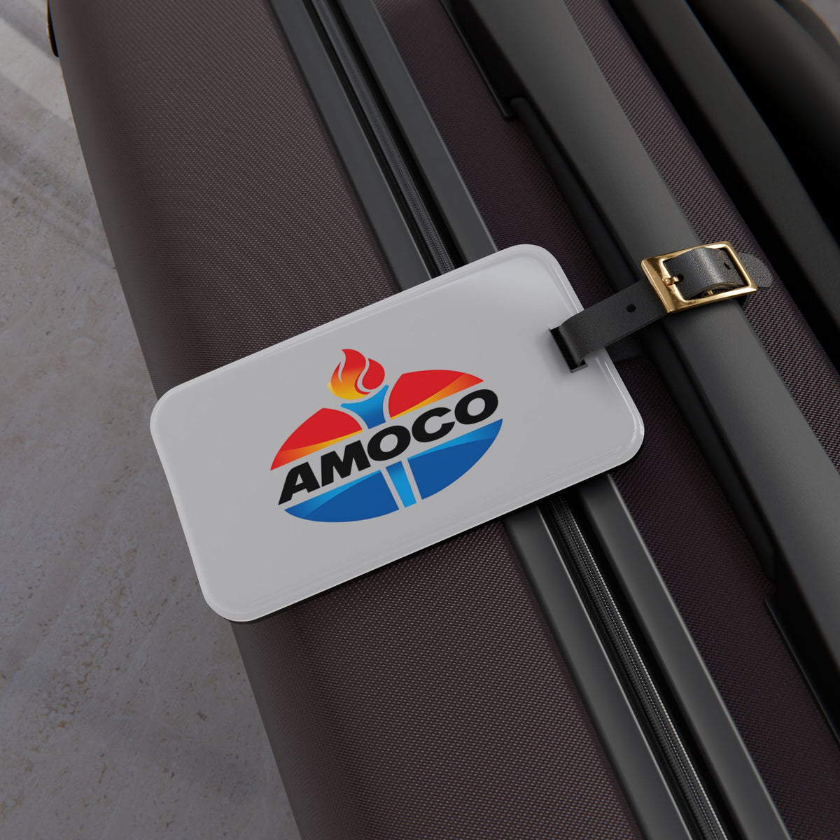 Amoco Luggage Tag
