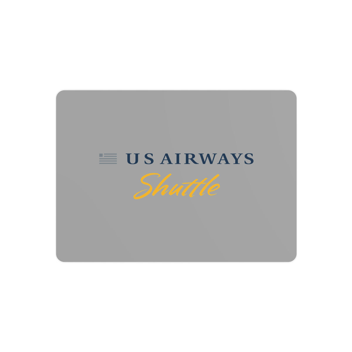 US Airways Shuttle Metal Sign