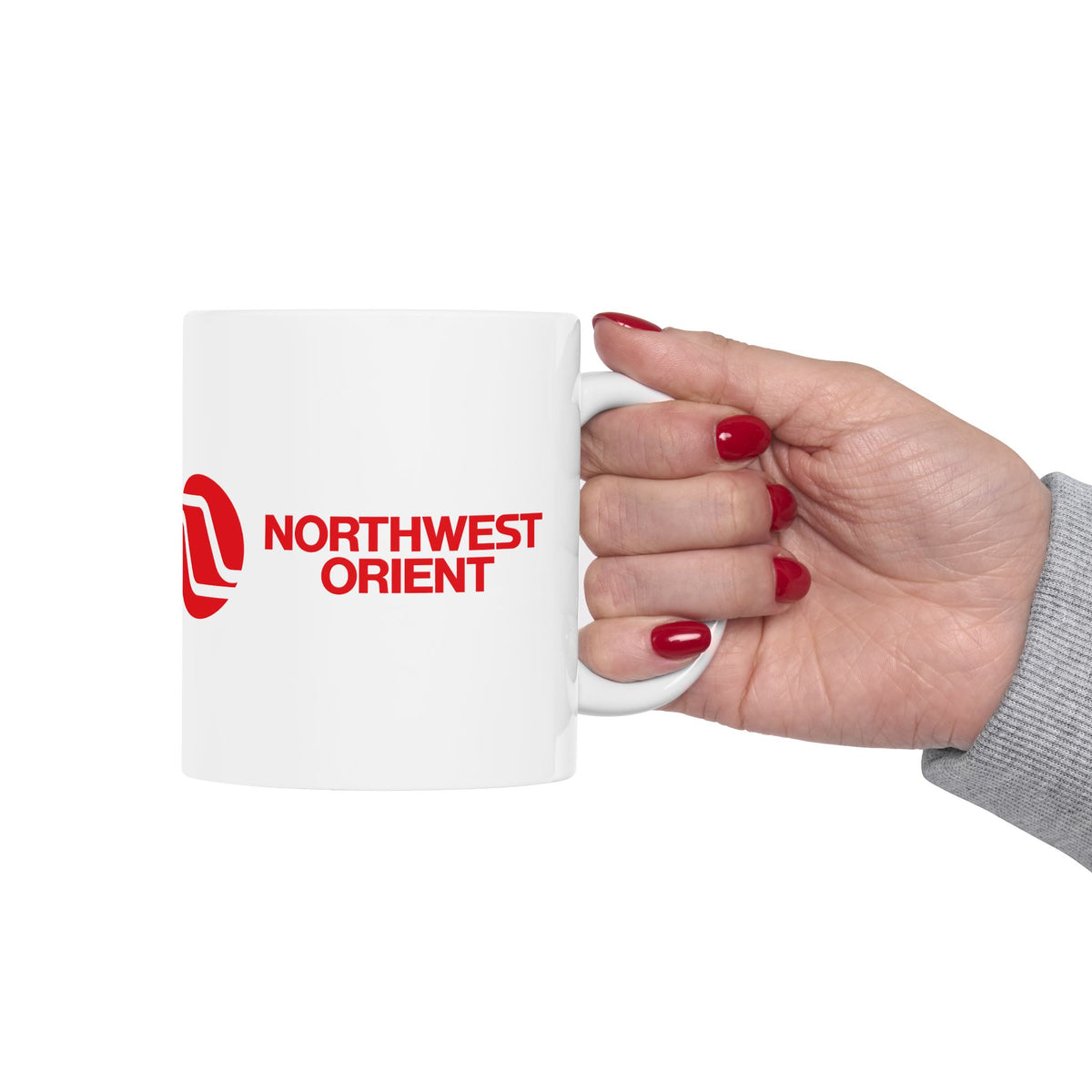 Northwest Orient Airlines Ceramic Coffee Mug