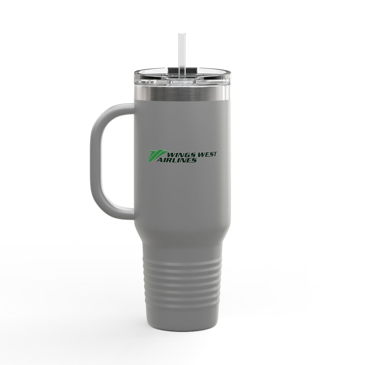 Wings West Airlines 40oz Insulated Travel Mug Stainless Tumbler