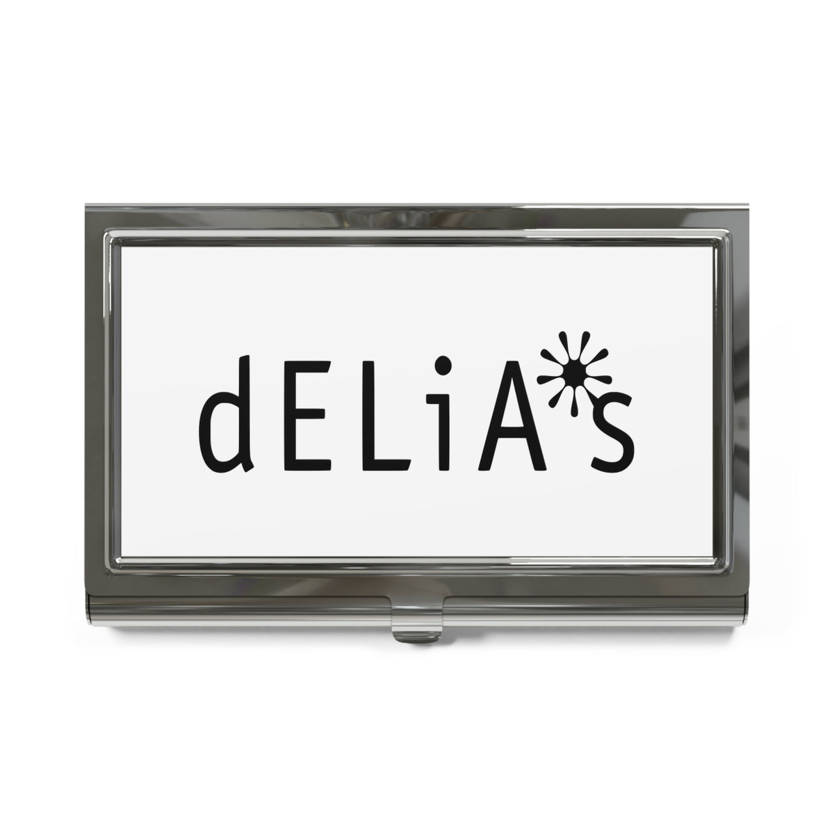 Delia's Metal Business Card Holder