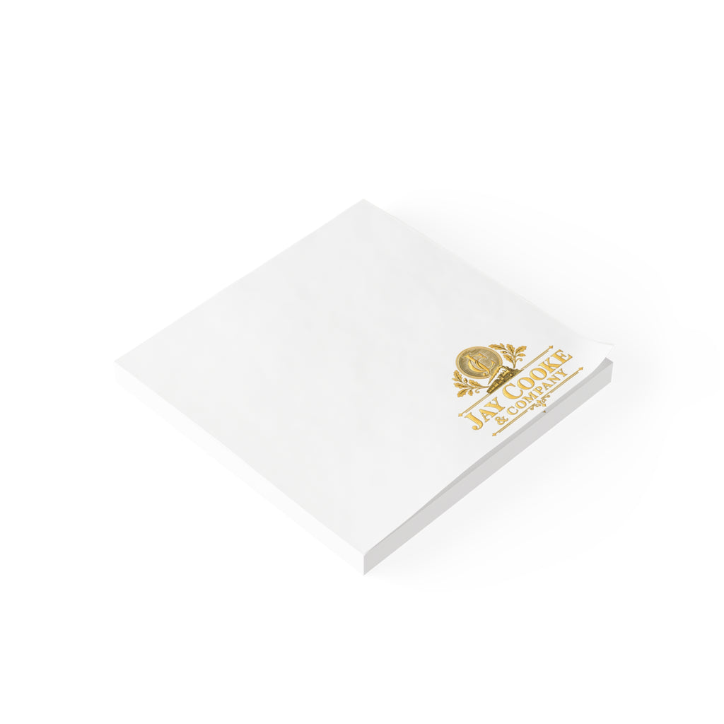 Jay Cooke & Company Sticky Post-it Note Pad