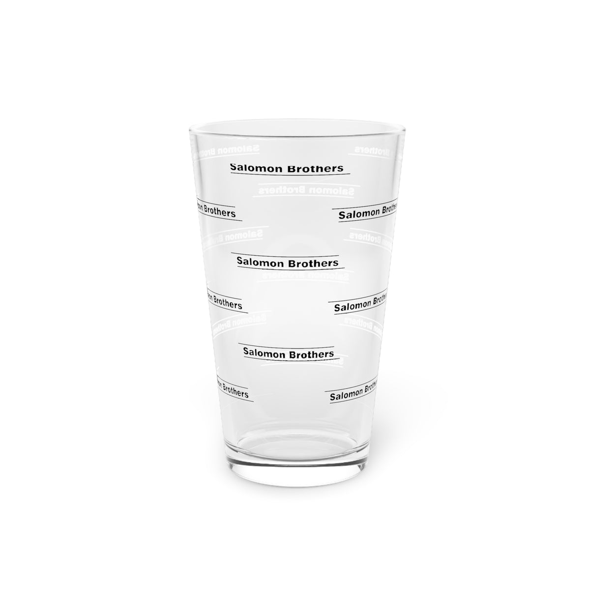 Salomon Brothers 16oz Pint Glass
