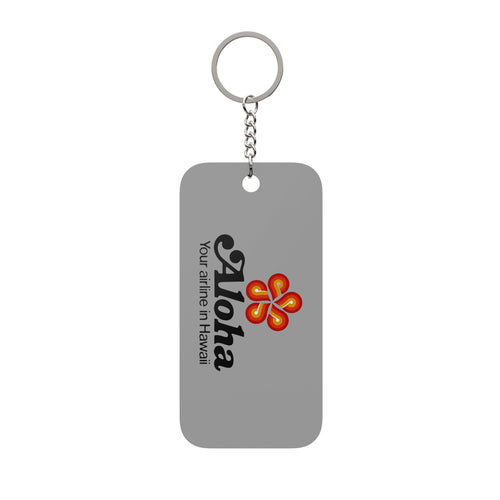 Aloha Airlines Double-Sided Keychain Charm