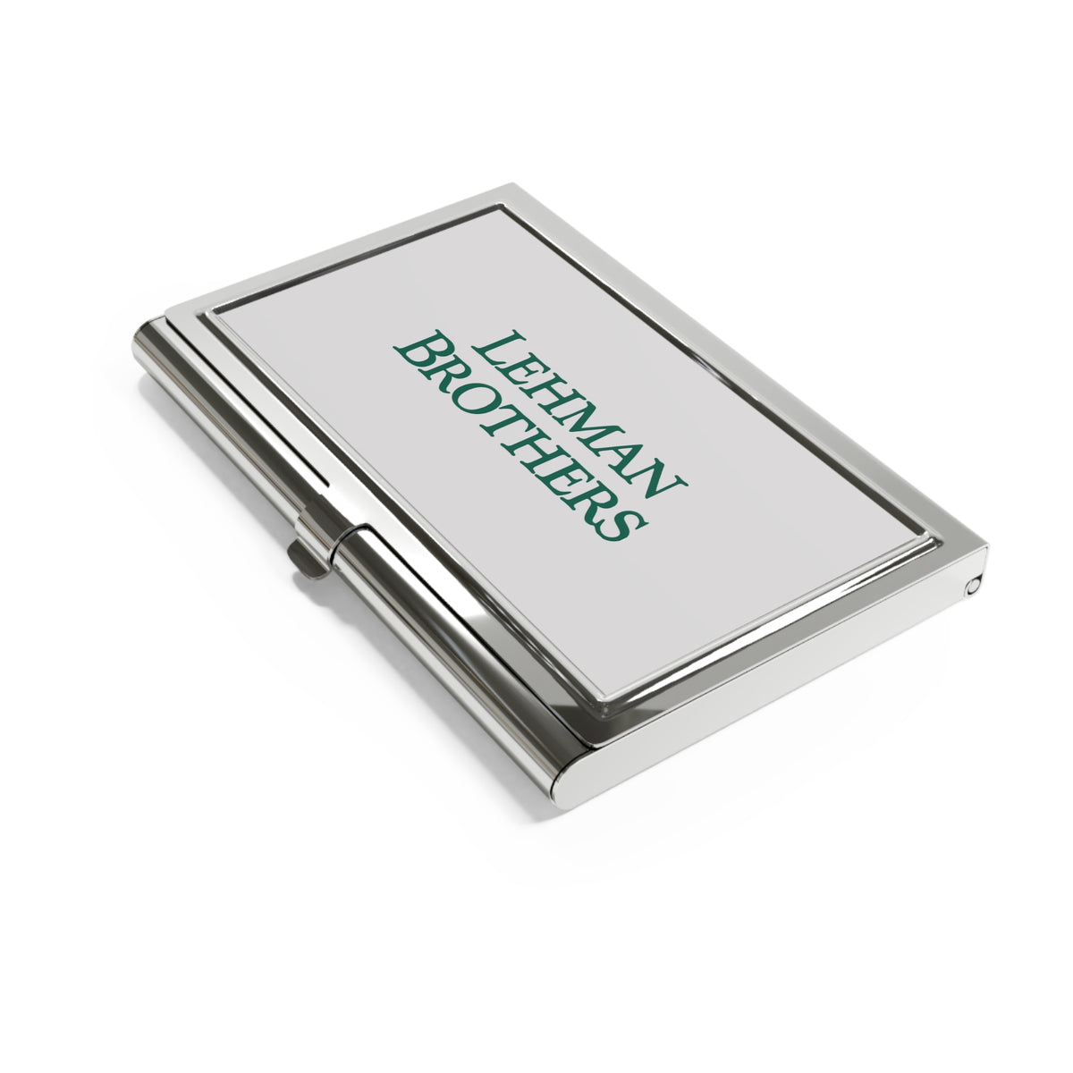 Lehman Brothers Metal Business Card Holder
