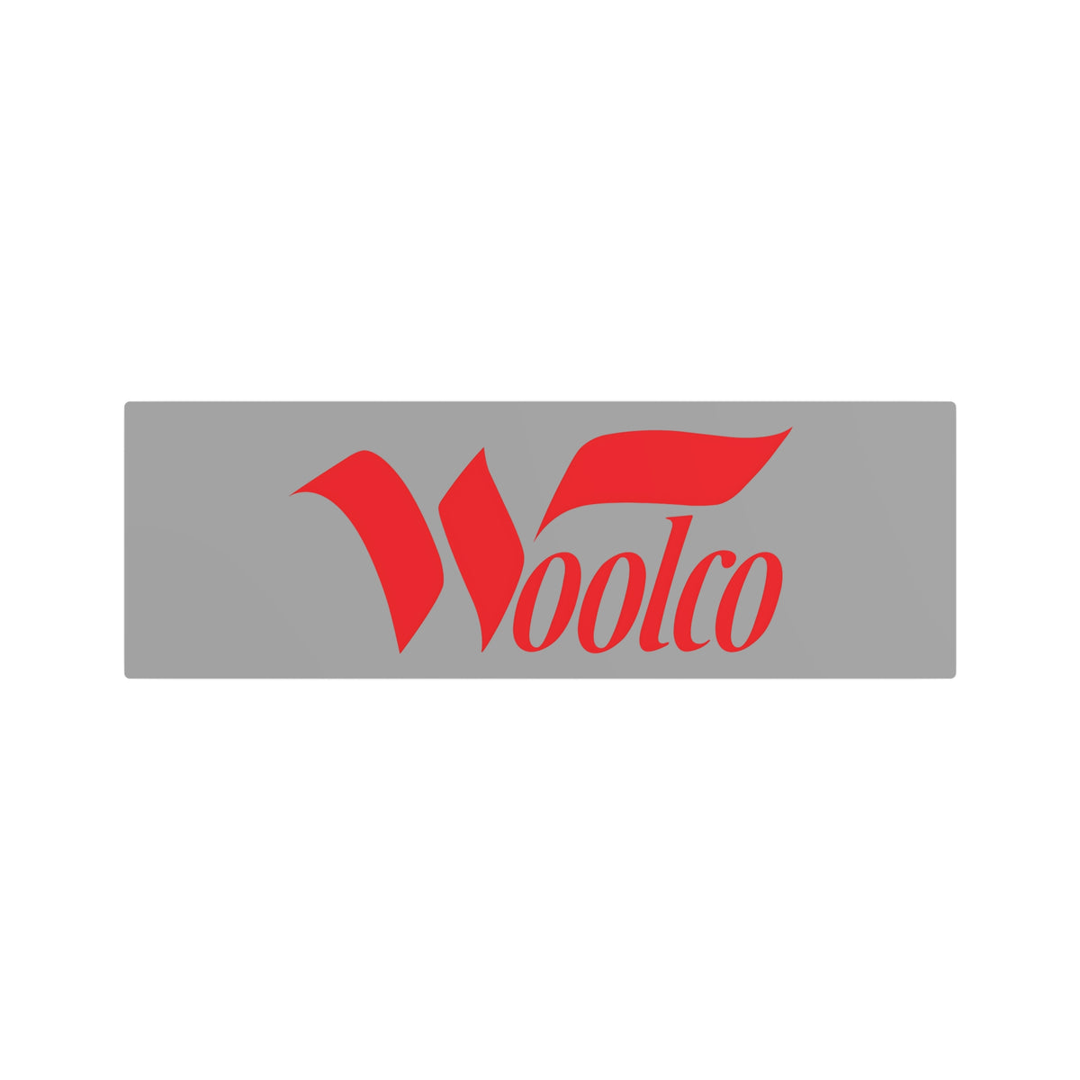 Woolco Metal Sign