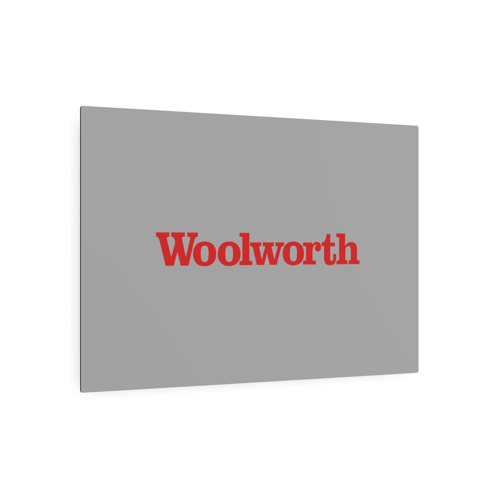 F. W. Woolworth Company Metal Sign