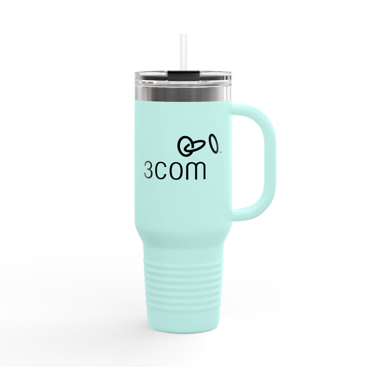3Com Corporation 40oz Insulated Travel Mug Stainless Tumbler