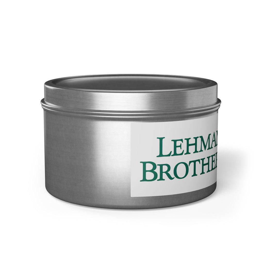 Lehman Brothers Tin Candle