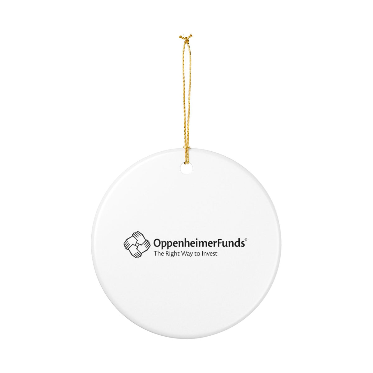 OppenheimerFunds Ceramic Ornament