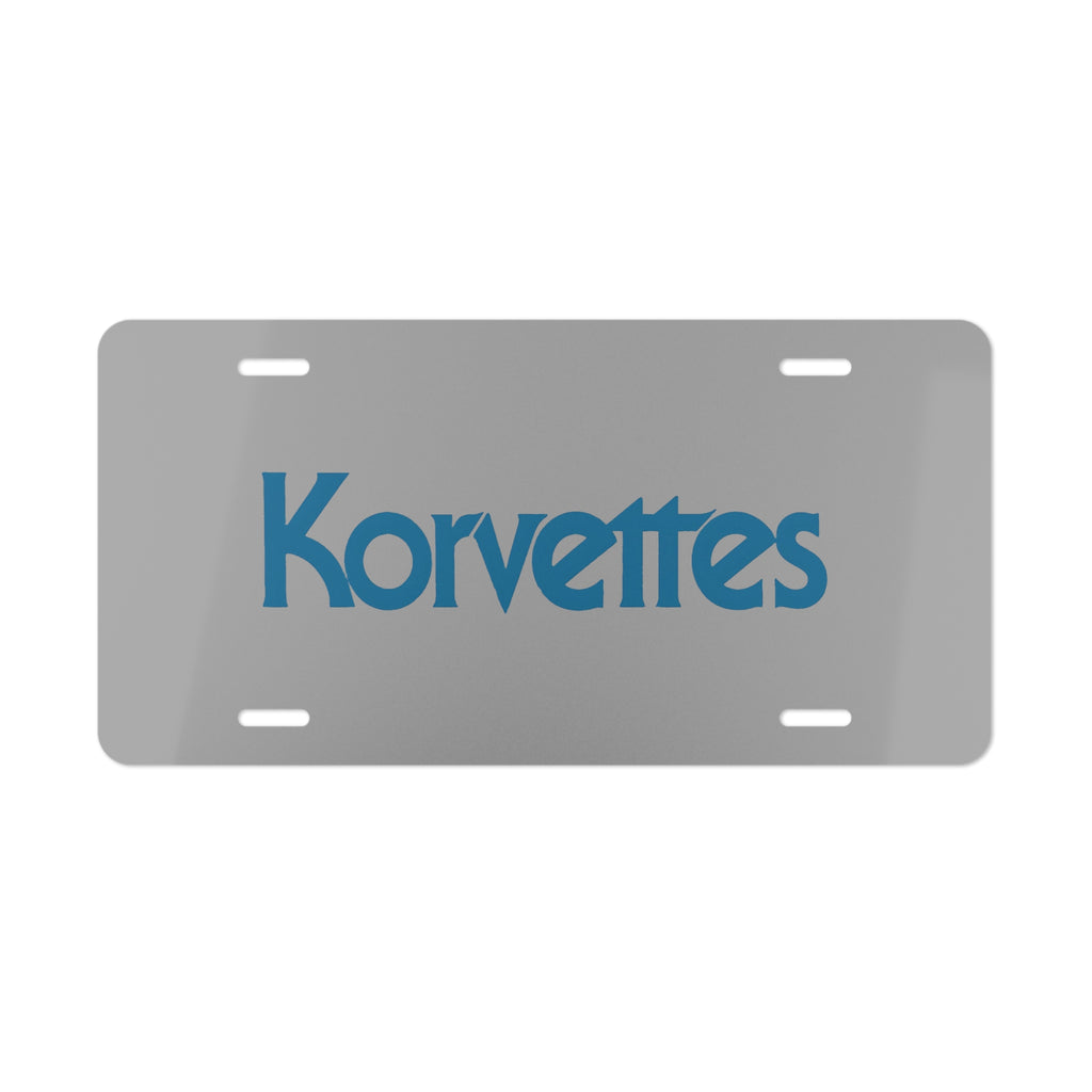Korvette's Vanity License Plate