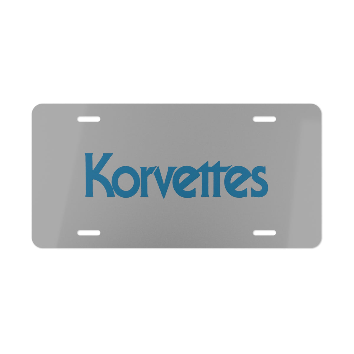 Korvette's Vanity License Plate