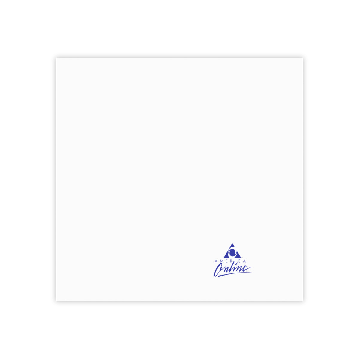 America Online (AOL) Sticky Post-it Note Pad