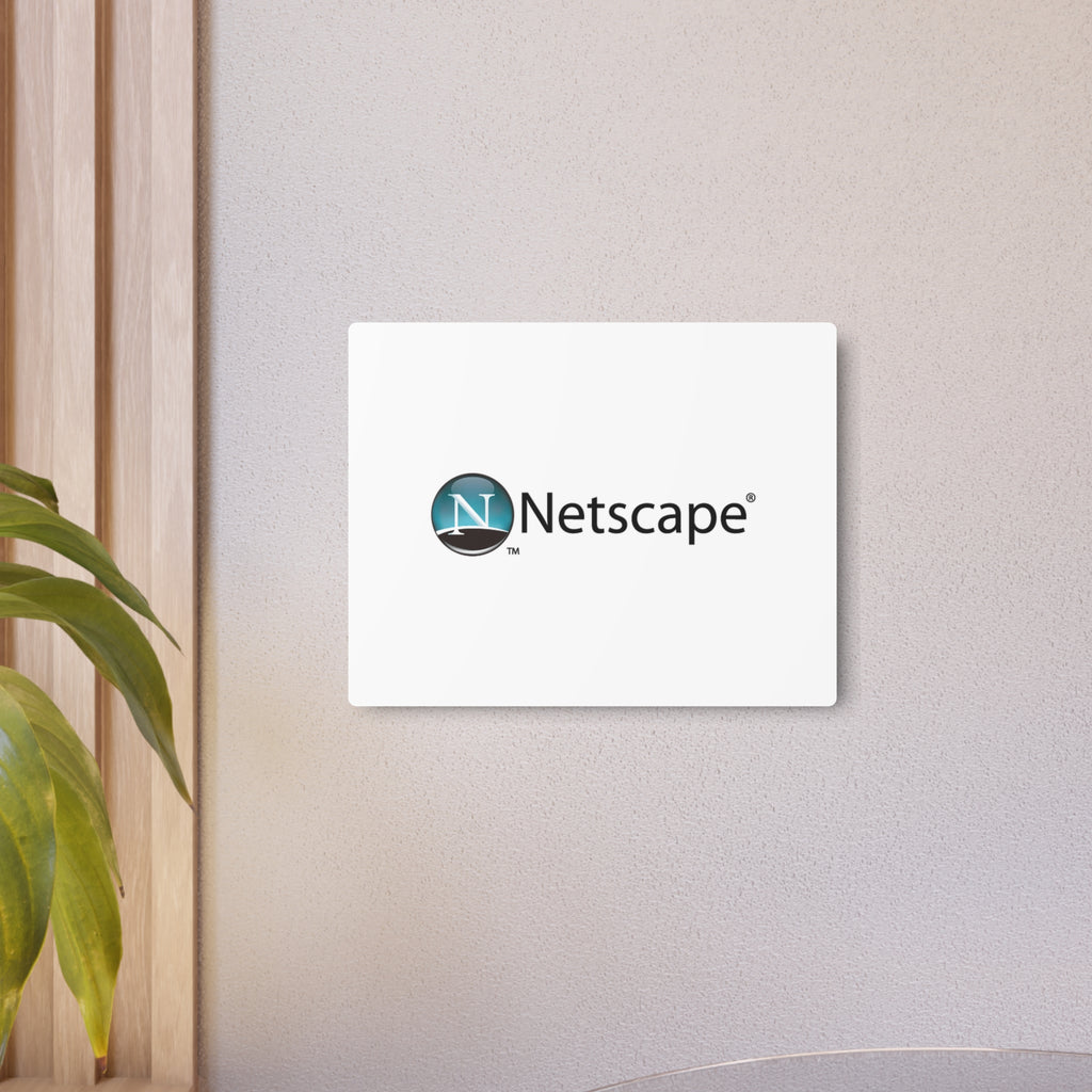 Netscape Metal Sign