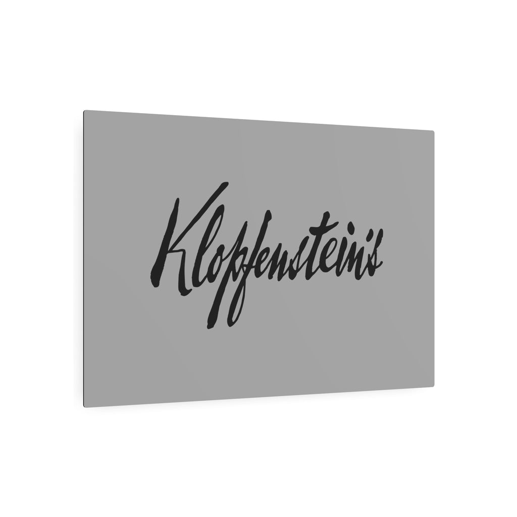 Klopfenstein's Metal Sign