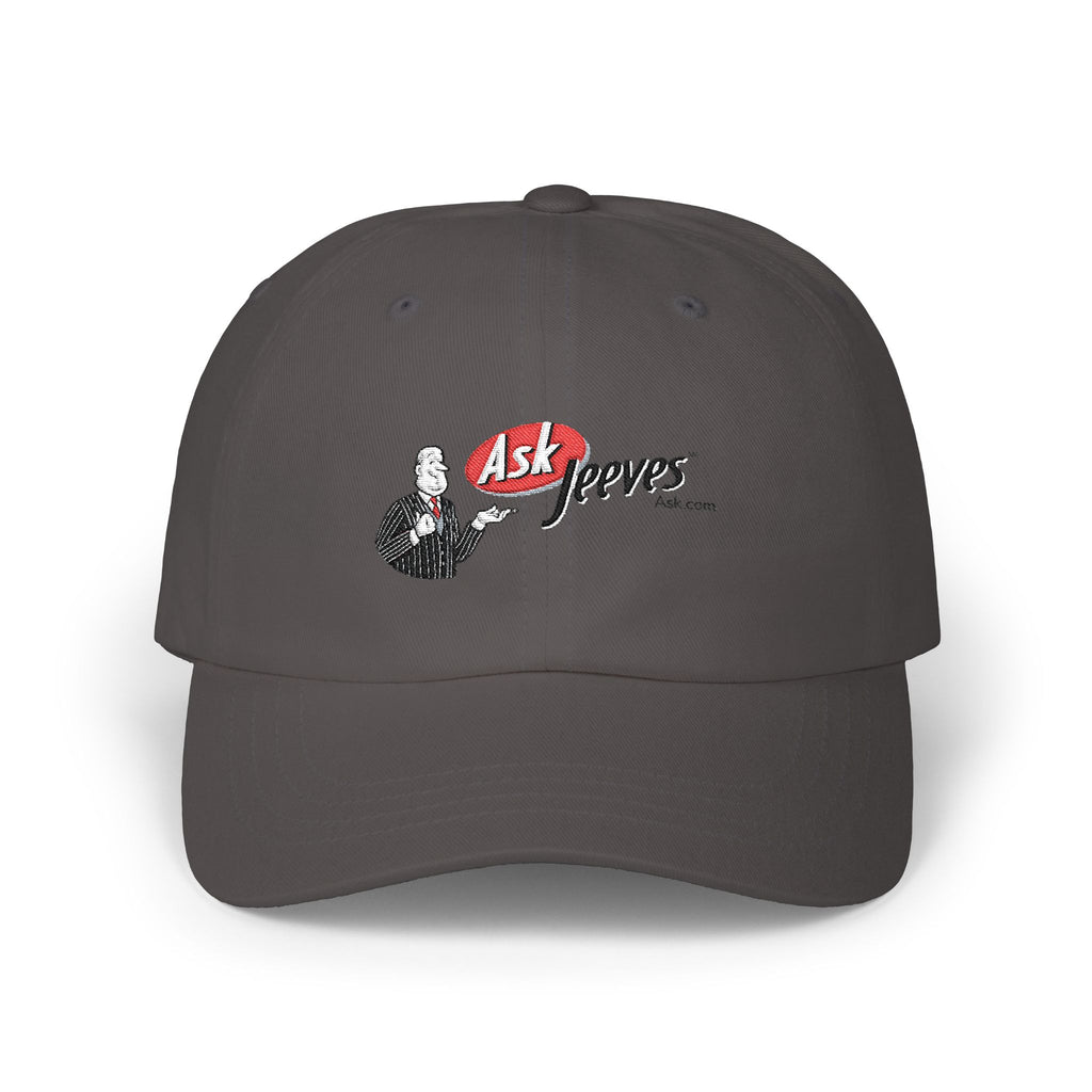 Ask Jeeves Embroidered Dad Cap Hat