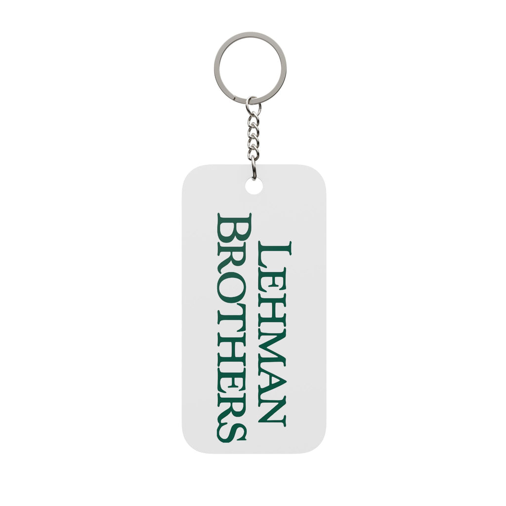 Lehman Brothers Double-Sided Keychain Charm