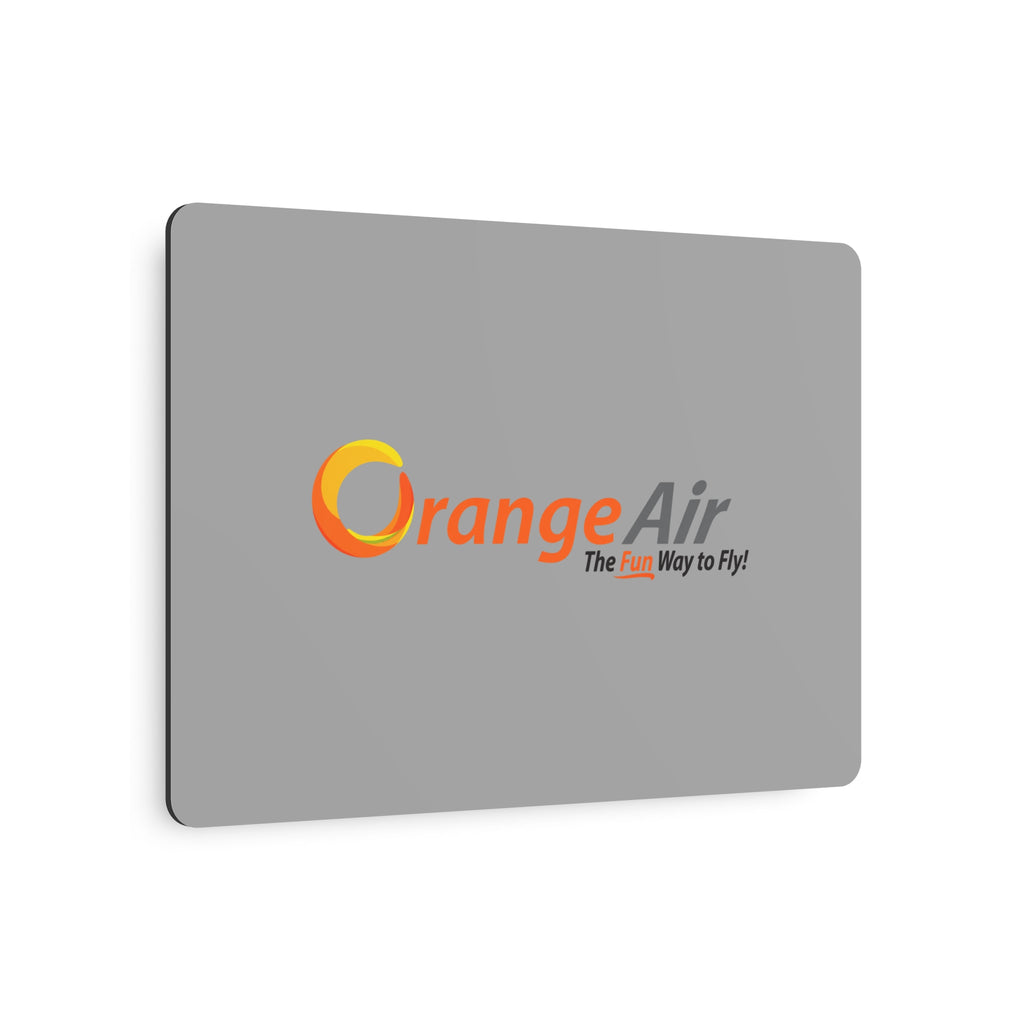 Orange Air Metal Sign