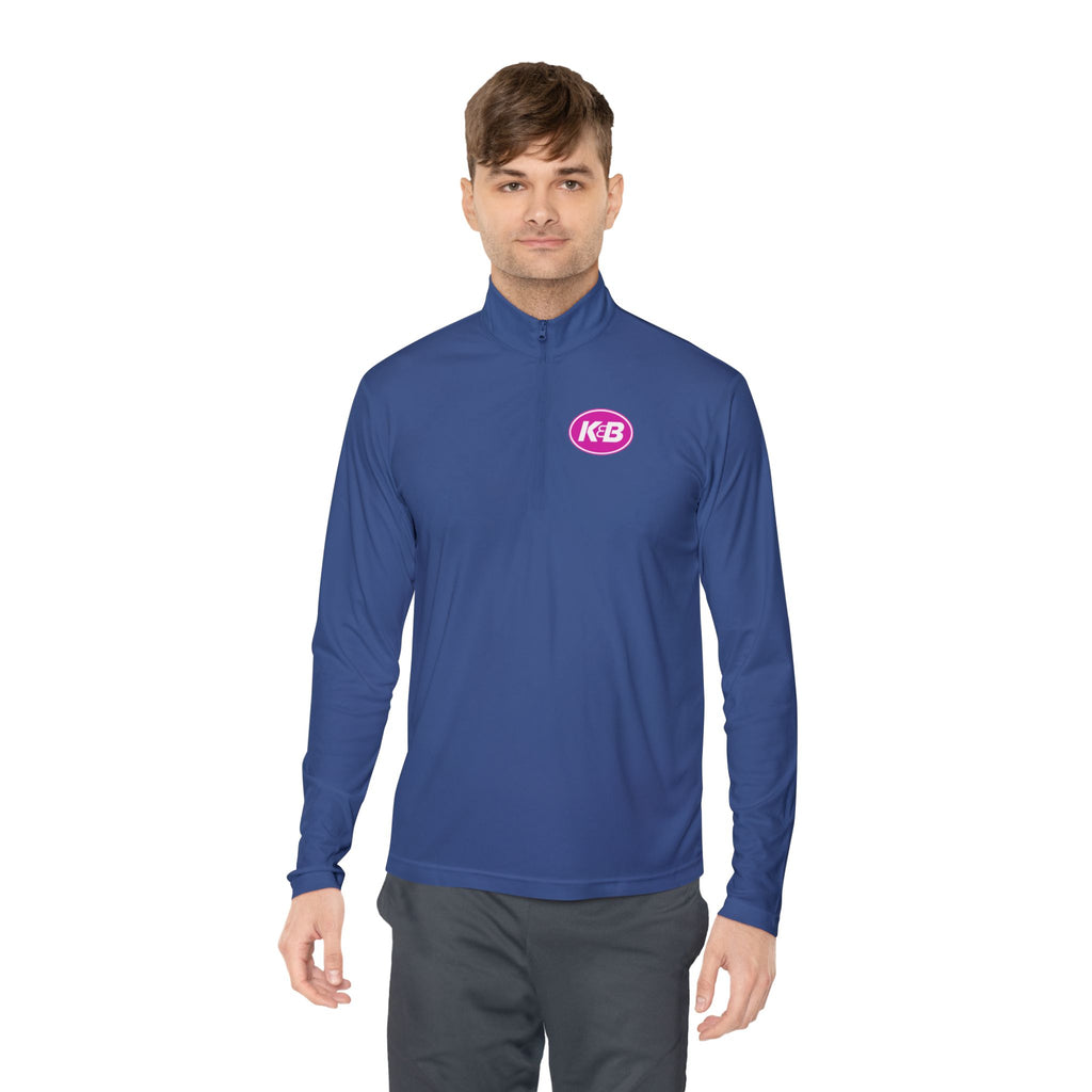 K&B (Katz & Besthoff) Unisex Quarter Zip Pullover