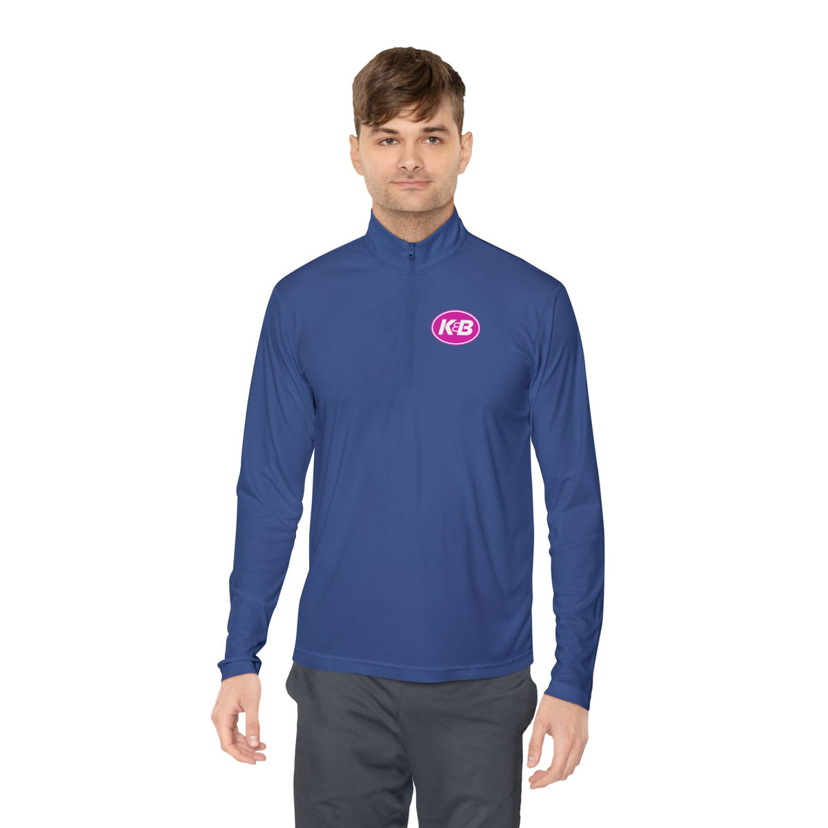 K&B (Katz & Besthoff) Unisex Quarter Zip Pullover