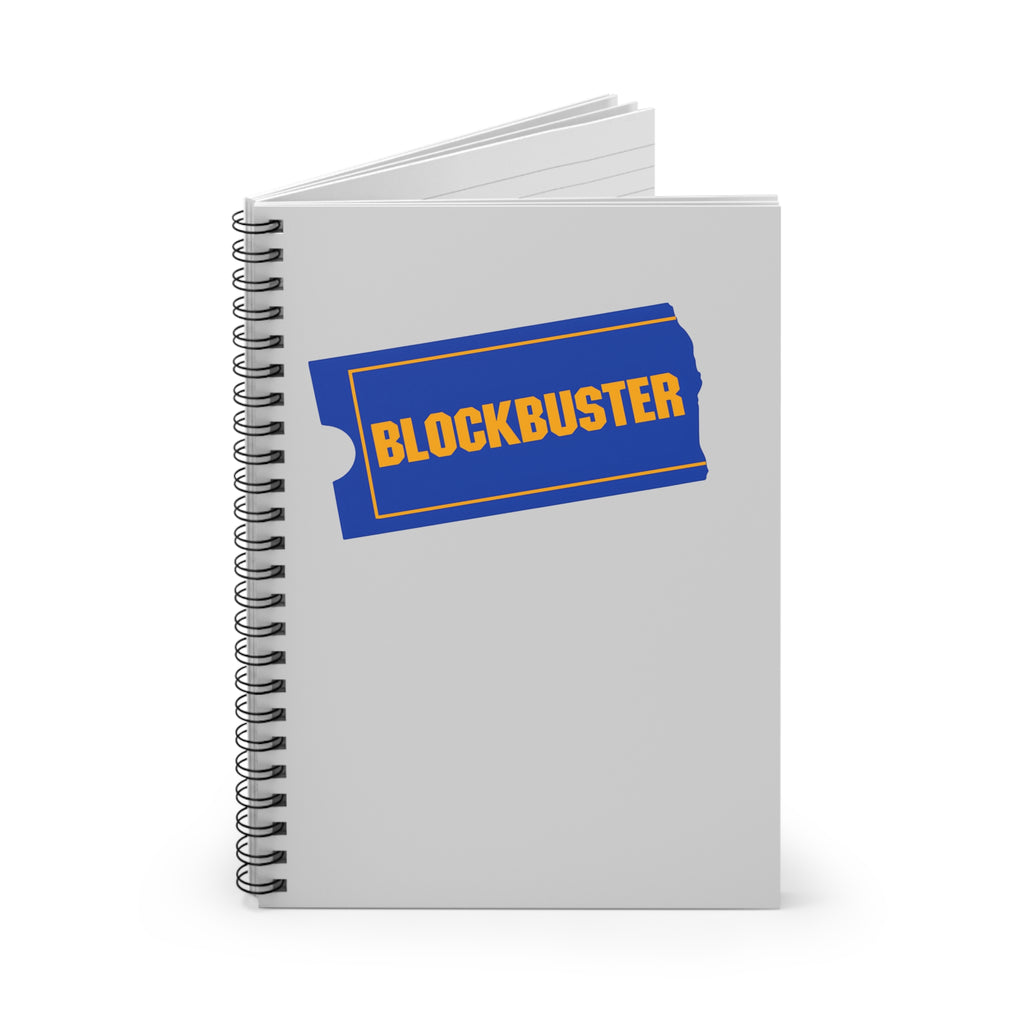 Blockbuster Video Spiral Notebook