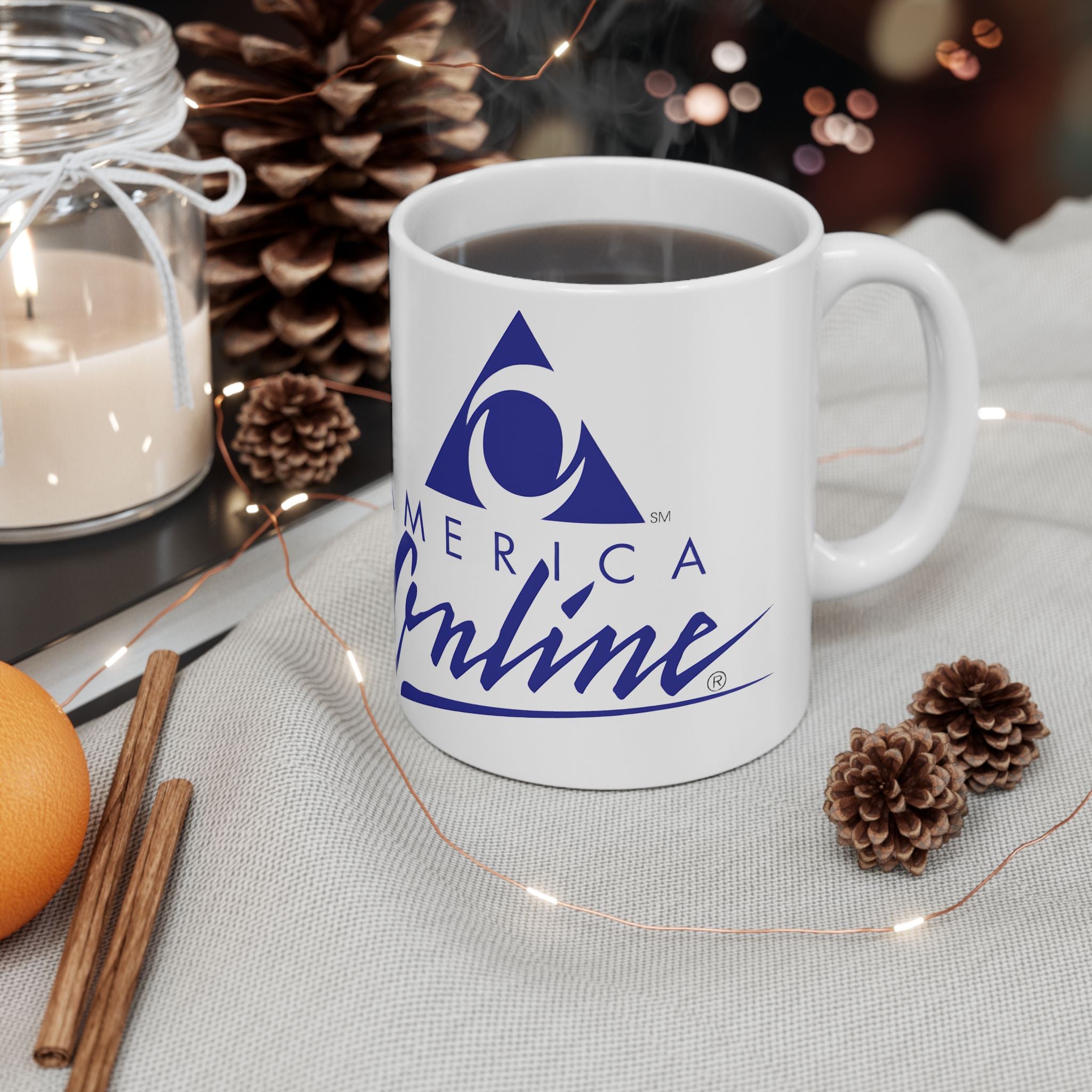 America Online (AOL) Ceramic Coffee Mug