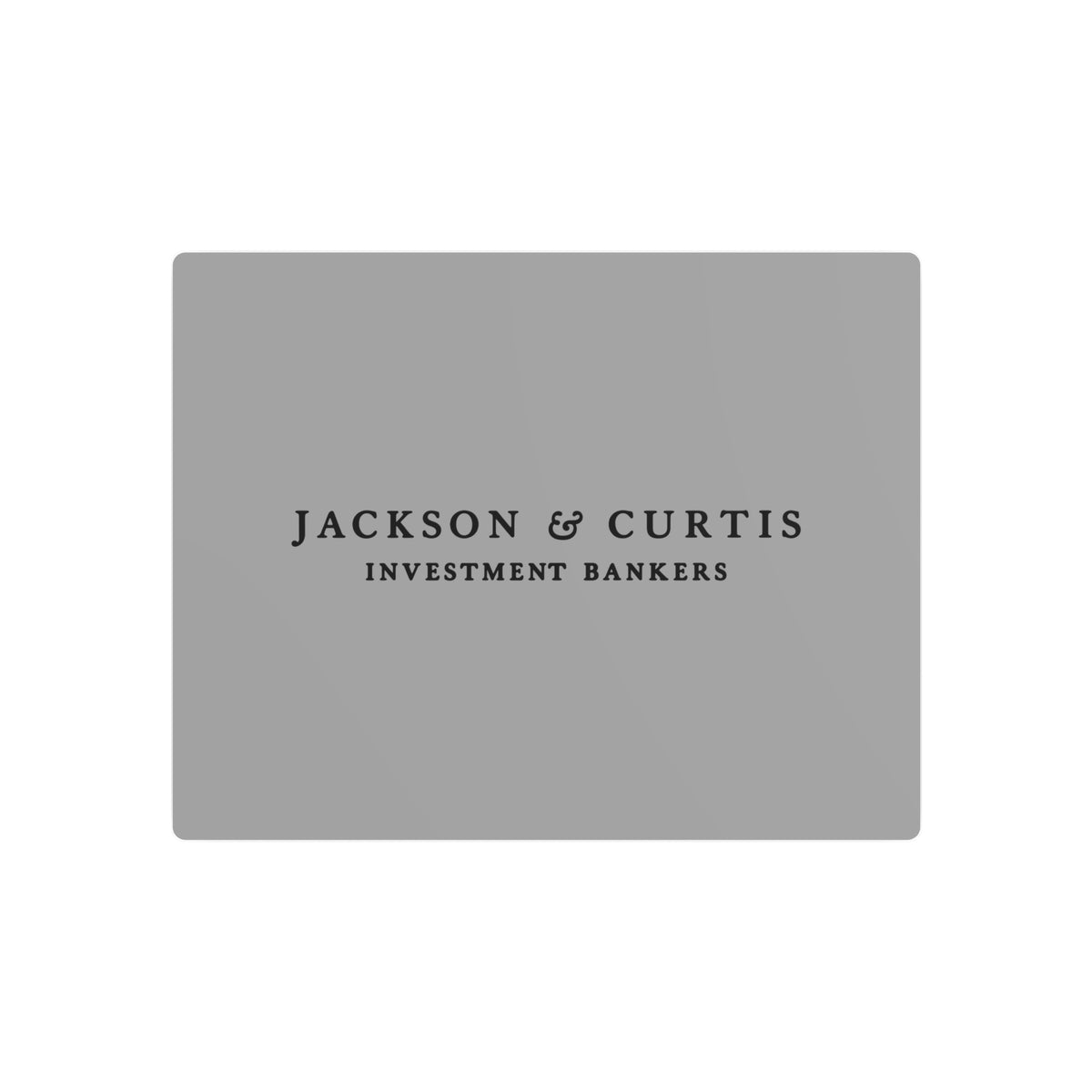 Jackson & Curtis Metal Sign