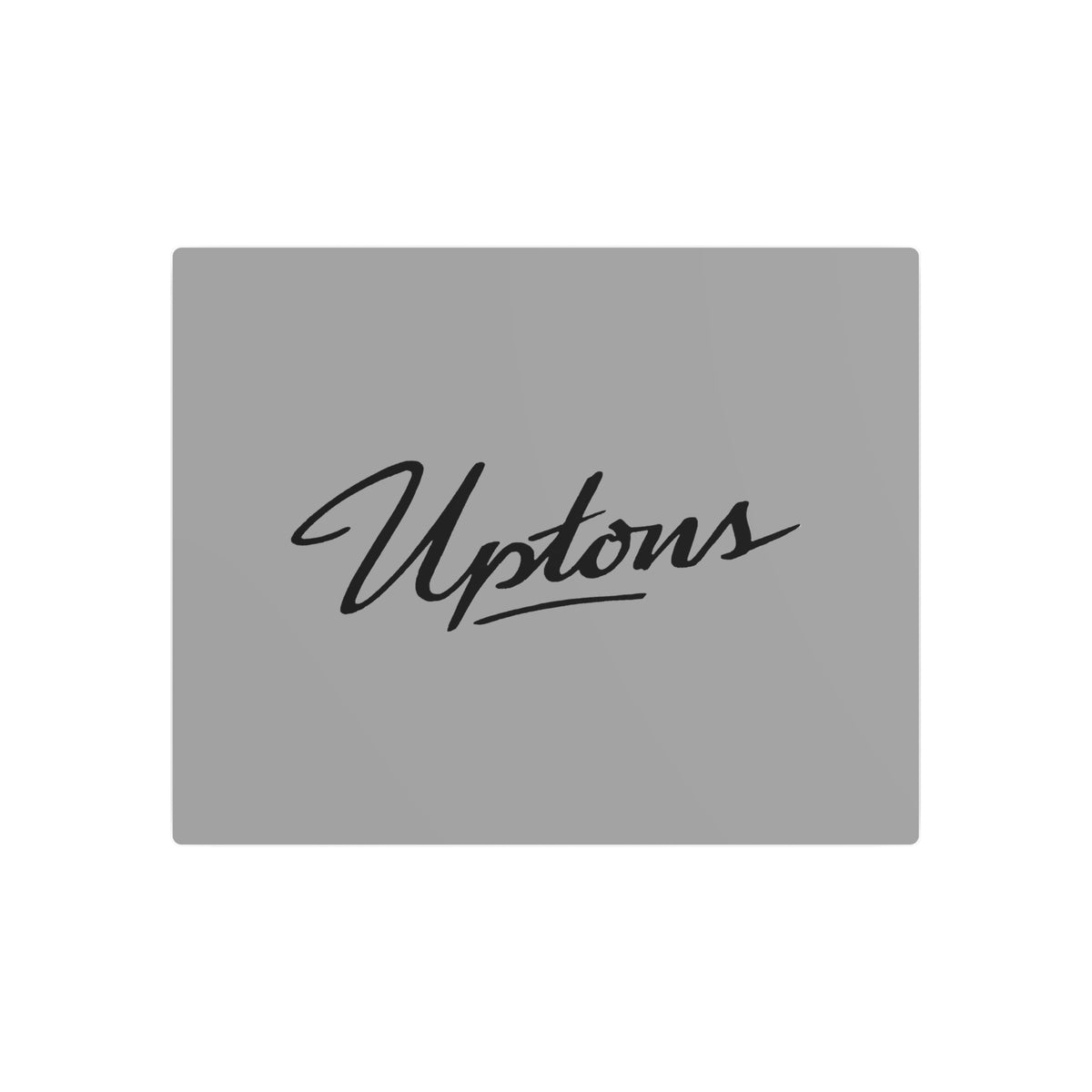 Uptons Metal Sign