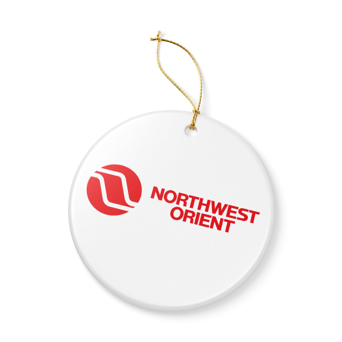 Northwest Orient Airlines Ceramic Ornament