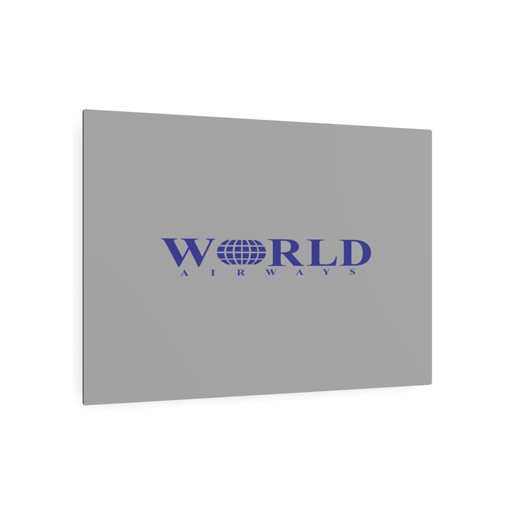 World Airways Metal Sign