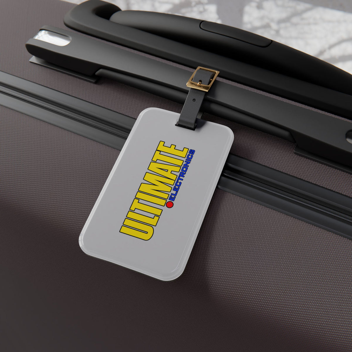 Ultimate Electronics Luggage Tag