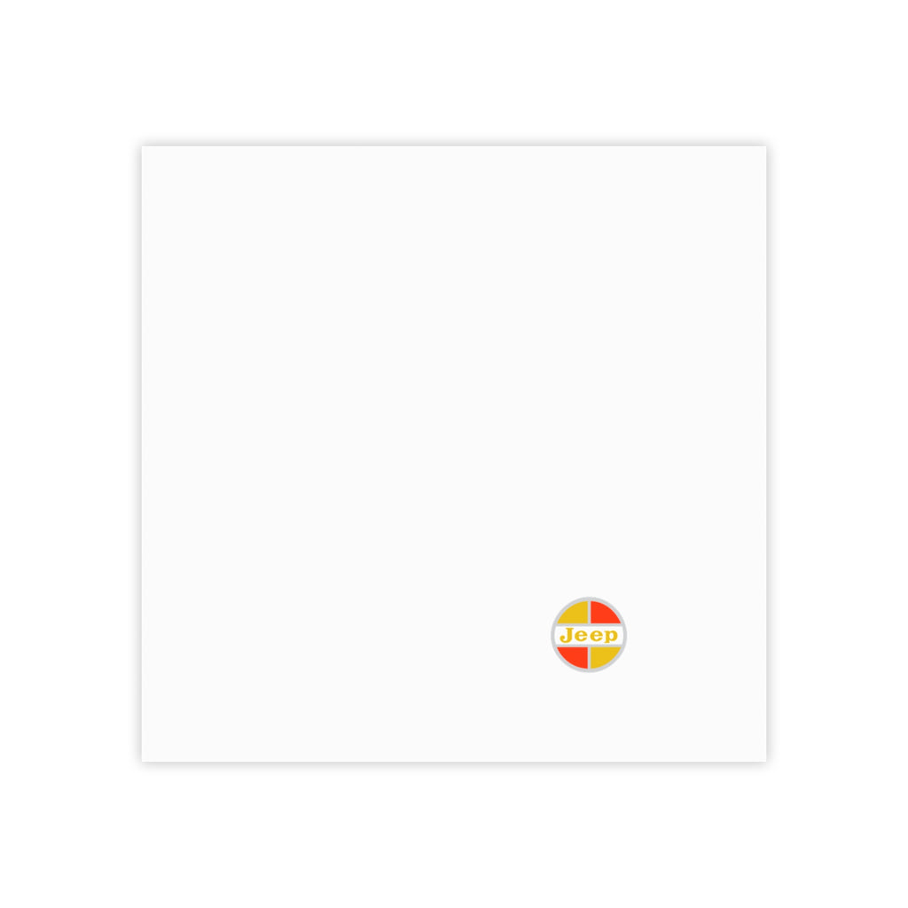 Kaiser Jeep Sticky Post-it Note Pad