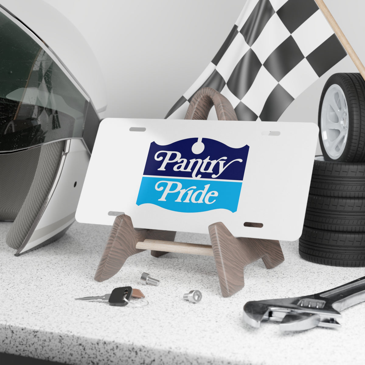 Pantry Pride Vanity License Plate