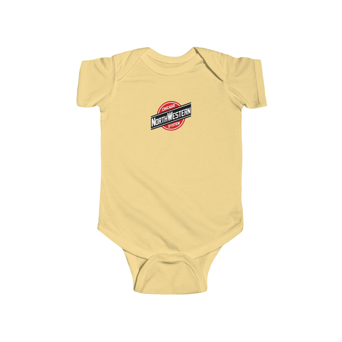 Chicago and North Western Railway Infant Bodysuit