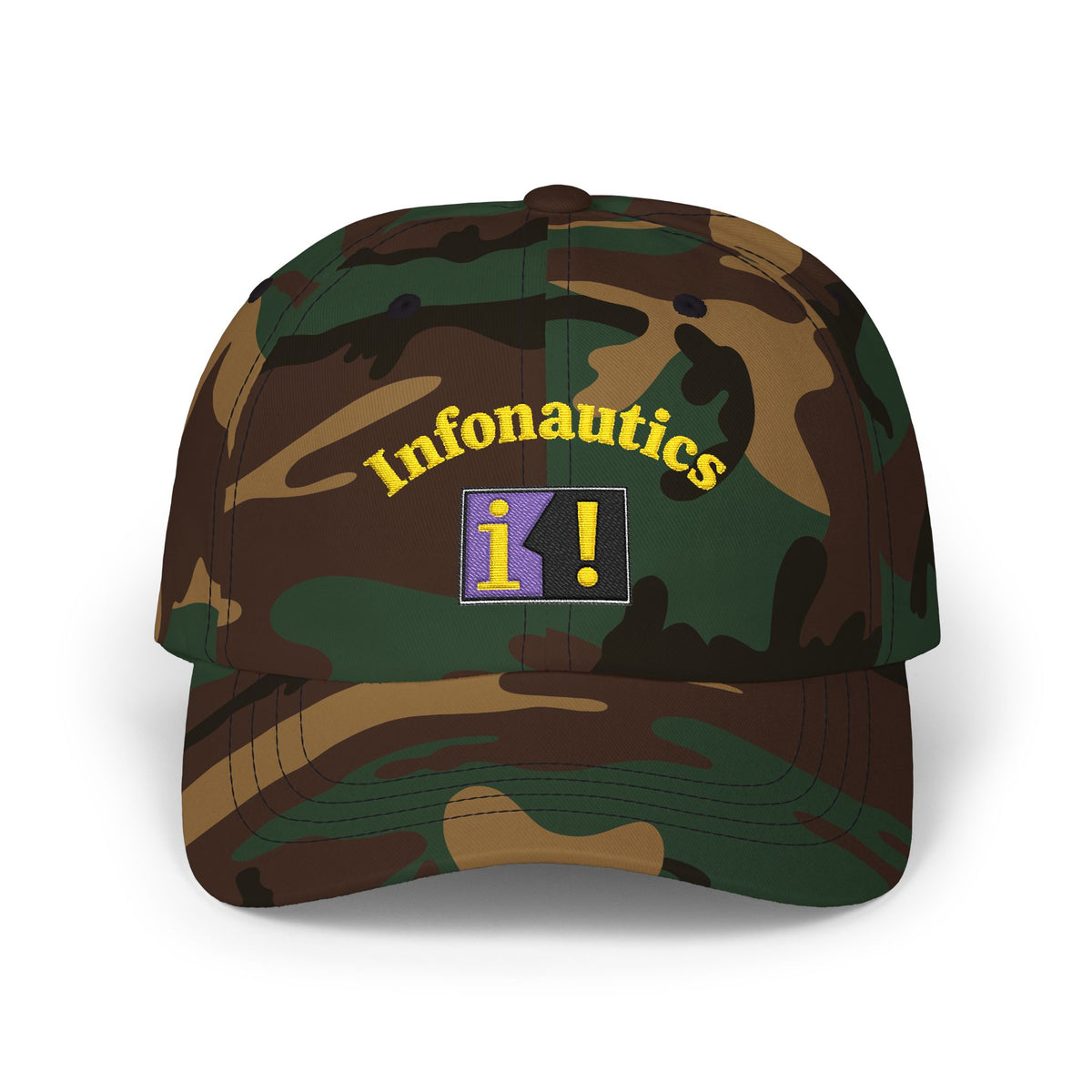 Infonautics Embroidered Dad Cap Hat