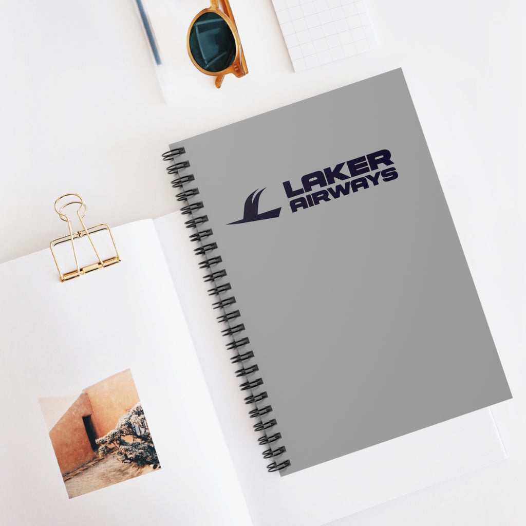 Laker Airways Spiral Notebook