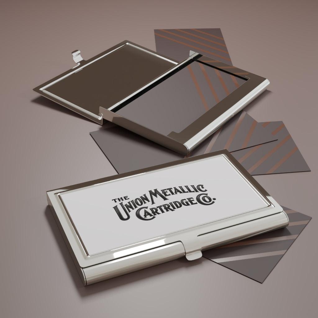 Union Metallic Cartridge Company Metal Business Card Holder