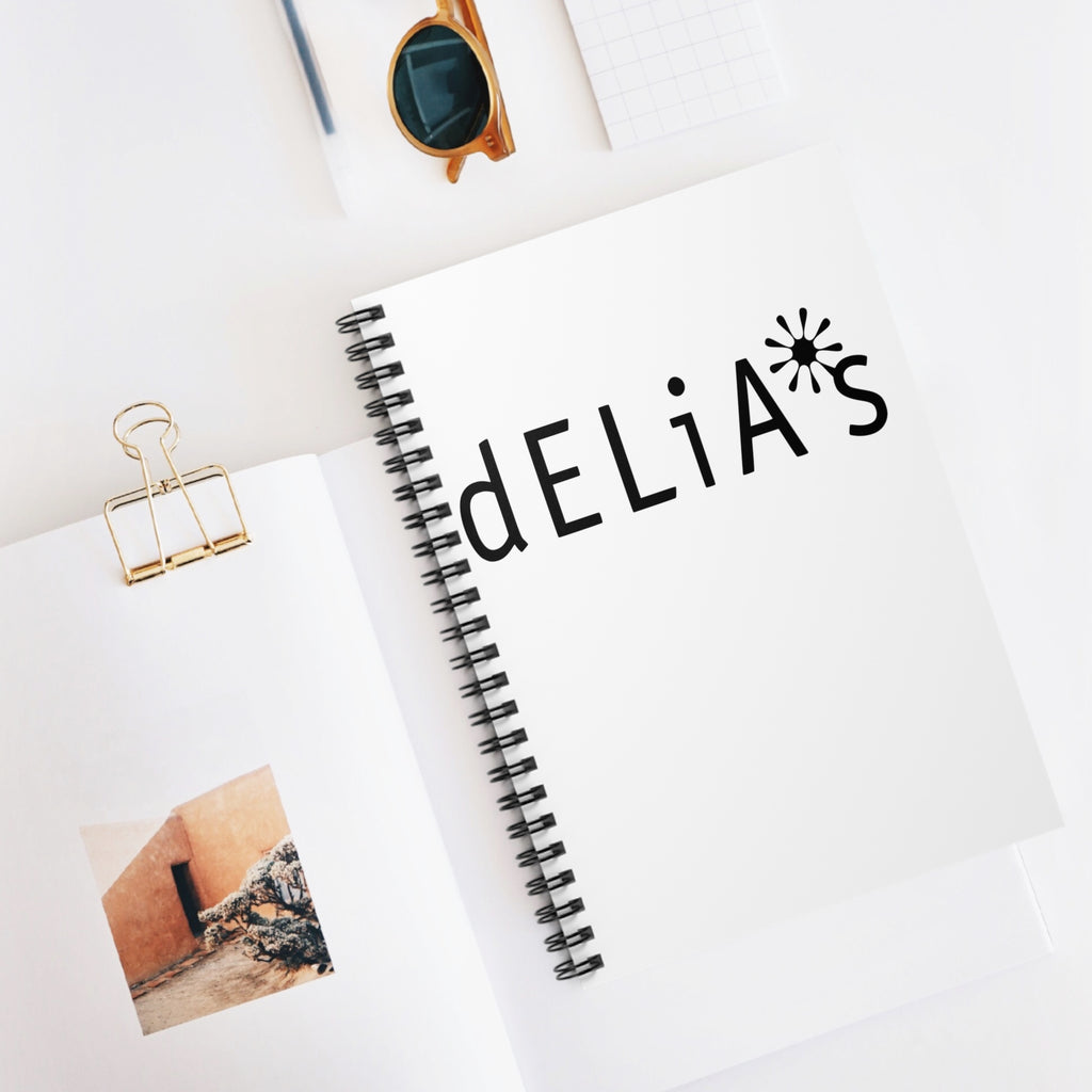 Delia's Spiral Notebook
