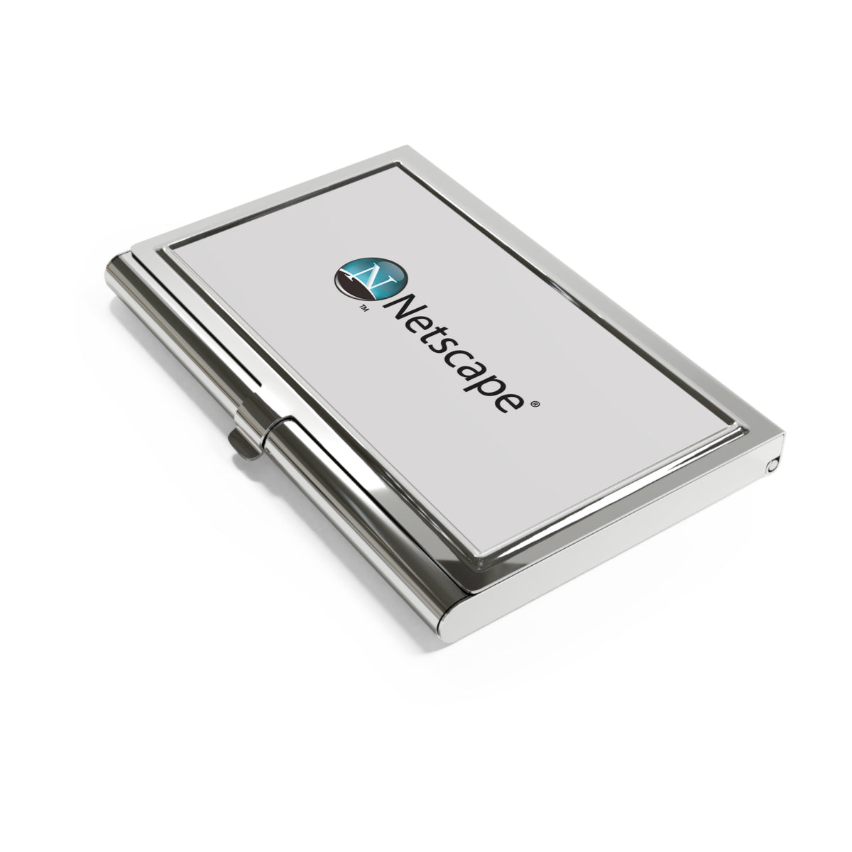 Netscape Metal Business Card Holder