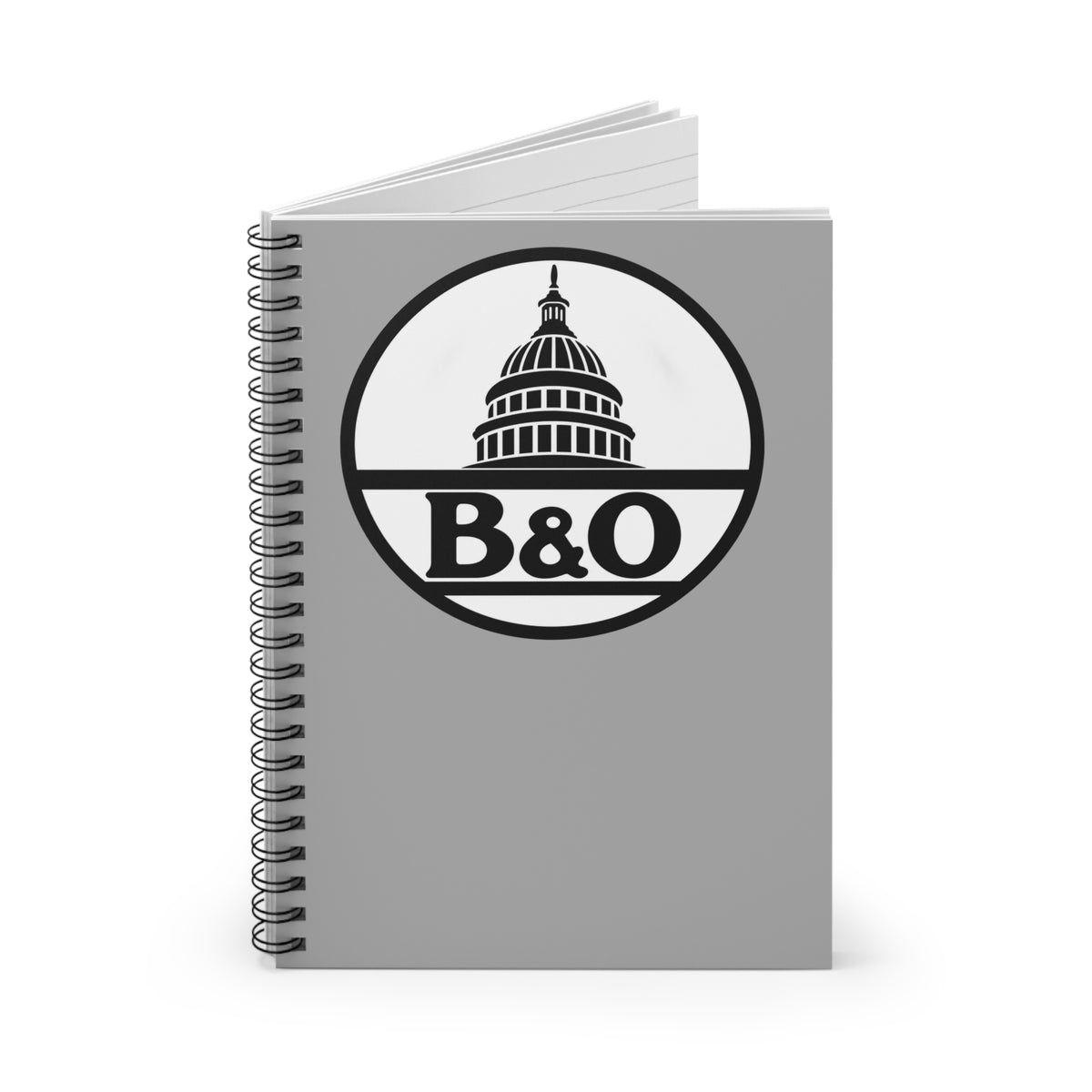 Baltimore and Ohio Railroad Spiral Notebook