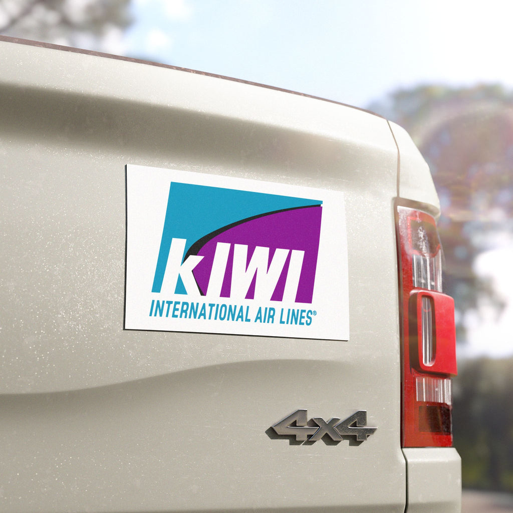 Kiwi International Air Lines Car Magnet