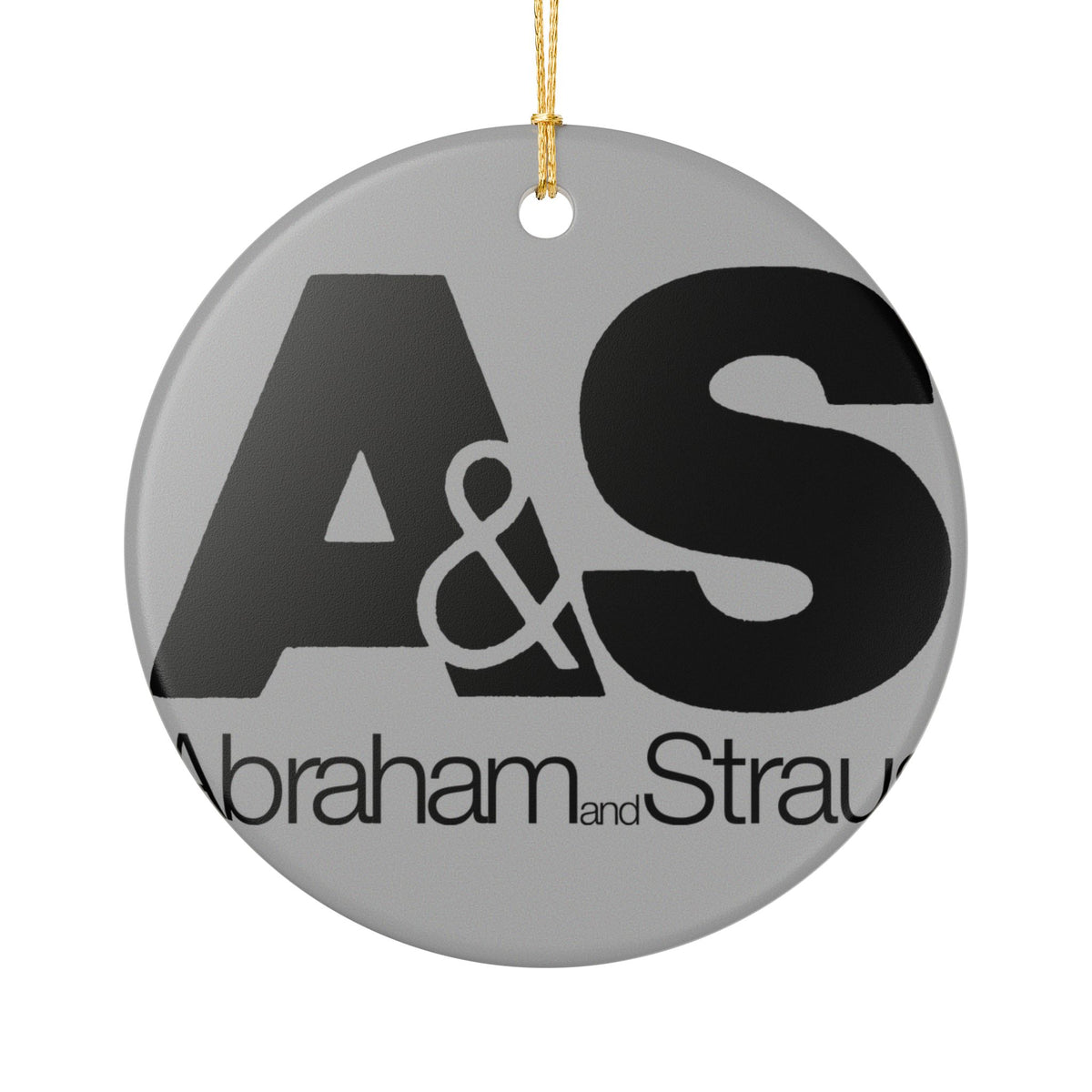 Abraham & Straus Ceramic Ornament