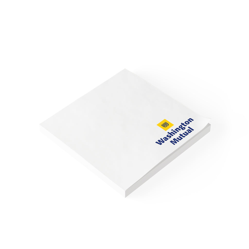 Washington Mutual Sticky Post-it Note Pad